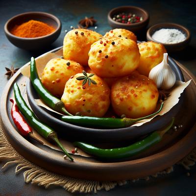 Image of Spicy Cheese Puff Appetizers
