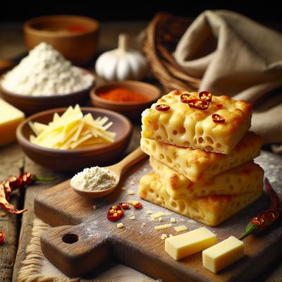 Image of Spicy Cheese Shortbread
