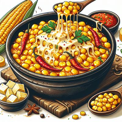 Image of Spicy Cheesy Corn Casserole