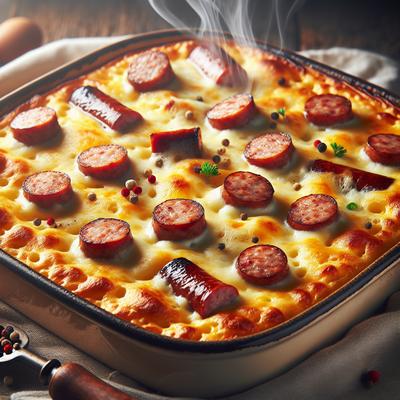 Image of Spicy Cheesy Sausage Breakfast Casserole