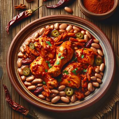 Image of Spicy Chicken and Beans