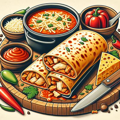 Image of Spicy Chicken Enchiladas Super Easy