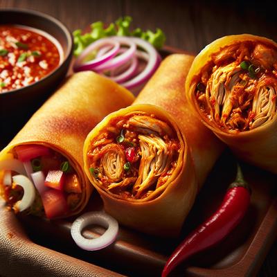 Image of Spicy Chicken Rolls