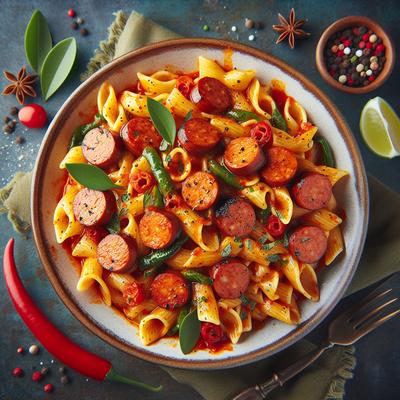 Image of Spicy Chicken Sausage Pasta