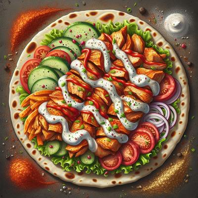 Image of Spicy Chicken Shawarma