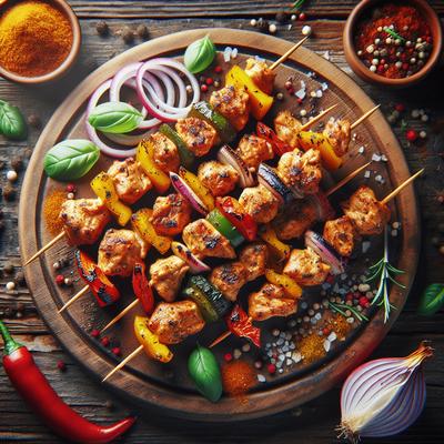 Image of Spicy Chicken Skewers