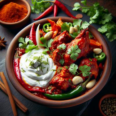 Image of Spicy Chicken with Tangy Yoghurt