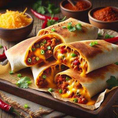 Image of Spicy Chili Cheddar Burrito Pockets