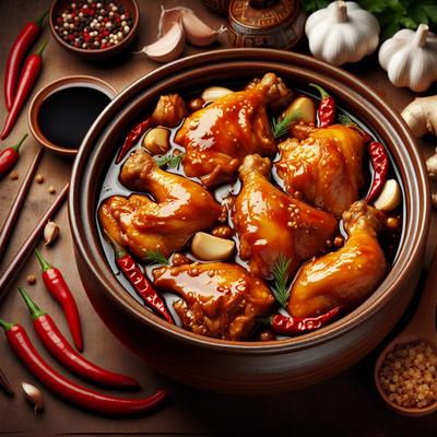 Image of Spicy Chinese Chicken Slow Cooker