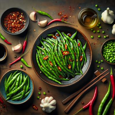 Image of Spicy Chinese Green Beans