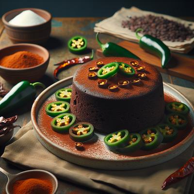 Image of Spicy Chocolate Jalapeno Cake