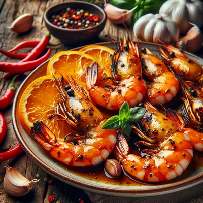 Image of Spicy Citrus Grilled Shrimp