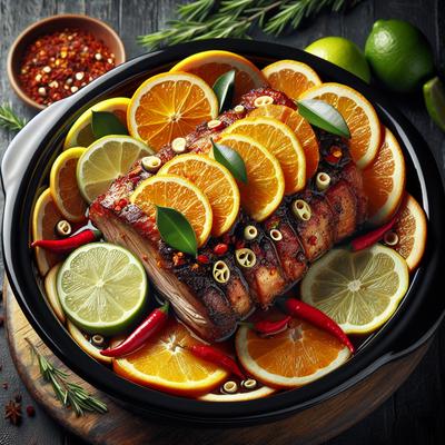 Image of Spicy Citrus Pork Roast Crock Pot