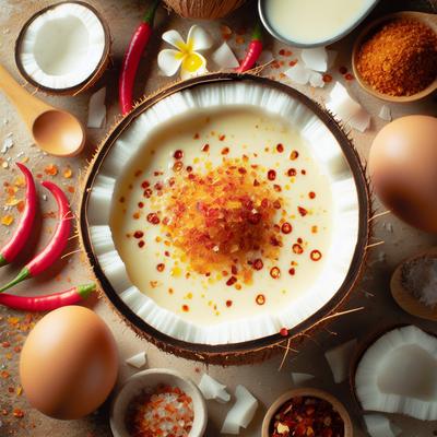 Image of Spicy Coconut Custard