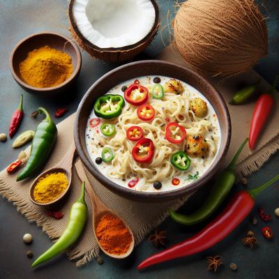 Image of Spicy Coconut Milk Noodles