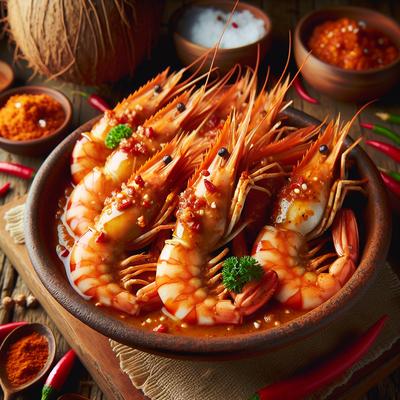 Image of Spicy Coconut Tiger Shrimp
