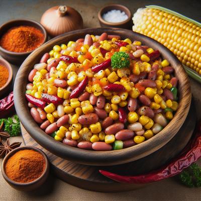 Image of Spicy Corn and Bean Relish
