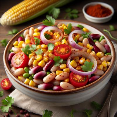 Image of Spicy Corn and Bean Salad