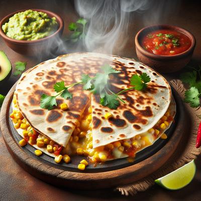 Image of Spicy Corn Quesadillas