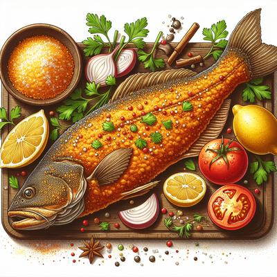 Image of Spicy Cornmeal Crusted Catfish
