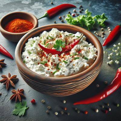 Image of Spicy Cottage Cheese Dip Weight Watcher Style