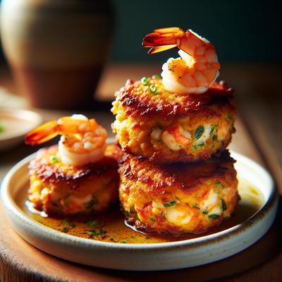 Image of Spicy Crab Cakes with Shrimp