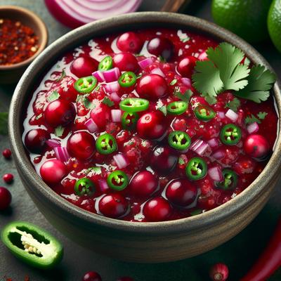 Image of Spicy Cranberry Salsa