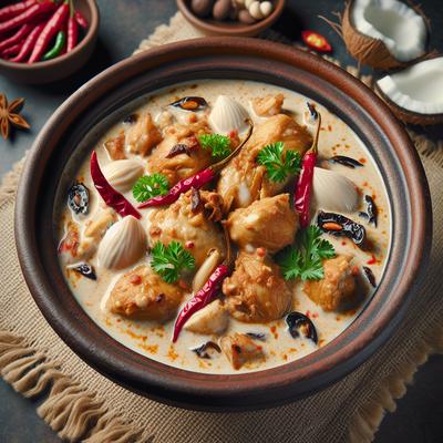 Image of Spicy Creamy Coconut Clay Pot Chicken