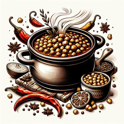 Image of Spicy Crock Pot Chickpeas