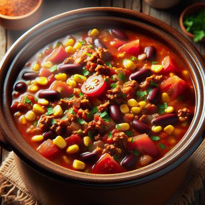 Image of Spicy Crock Pot Taco Soup