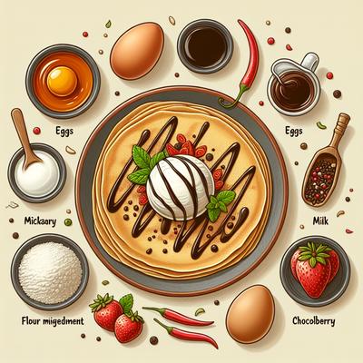 Image of Spicy Dessert Crepes