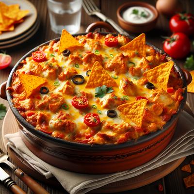 Image of Spicy Dorito Chicken Casserole