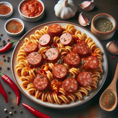 Image of Spicy Fatboy Sausage Pasta