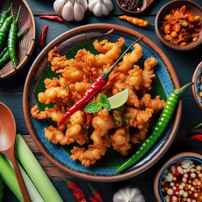 Image of Spicy Fried Celery