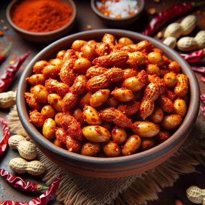Image of Spicy Fried Chili Peanuts
