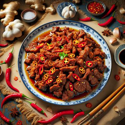 Image of Spicy Fried Ginger Beef