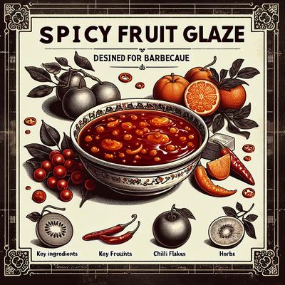 Image of Spicy Fruit Finishing Glaze for Barbecue
