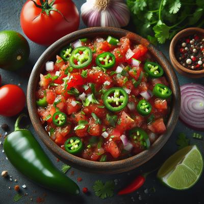 Image of Spicy Garden Salsa