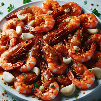 Image of Spicy Garlic Grilled Shrimp