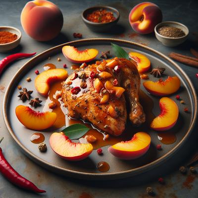 Image of Spicy Georgia Peach Chicken