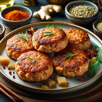 Image of Spicy Ginger Tuna Patties