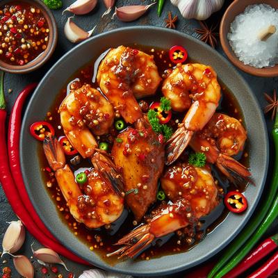 Image of Spicy Glaze for Chicken or Prawns