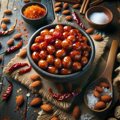 Image of Spicy Glazed Almonds