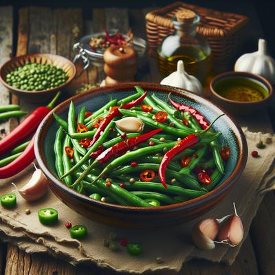 Image of Spicy Green Bean Saute