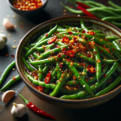 Image of Spicy Green Bean Stir Fry