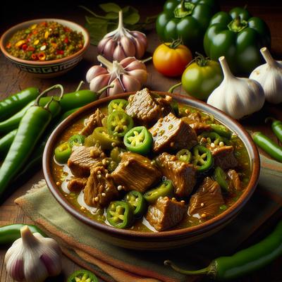 Image of Spicy Green Chile Verde Pork