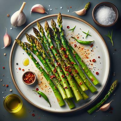 Image of Spicy Grilled Aspagarus