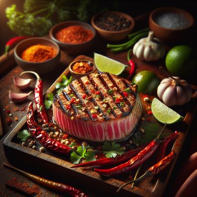 Image of Spicy Grilled Caribbean Tuna