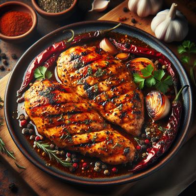 Image of Spicy Grilled Chicken Breasts