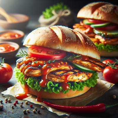 Image of Spicy Grilled Chicken Sandwiches